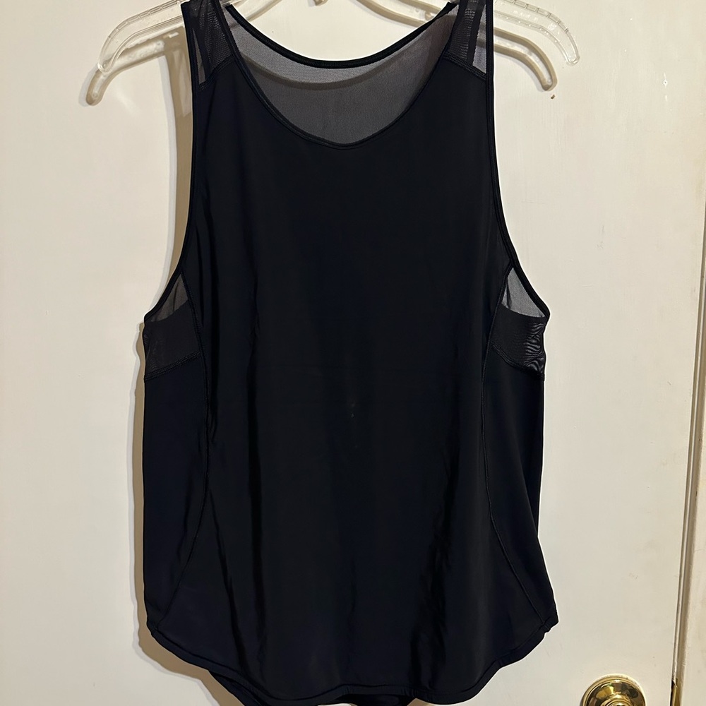 Lululemon Athletica Midnight Black Sculpt Tank Top